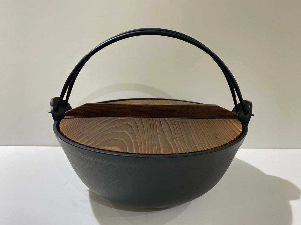 古里鍋深型33cm（焼付）