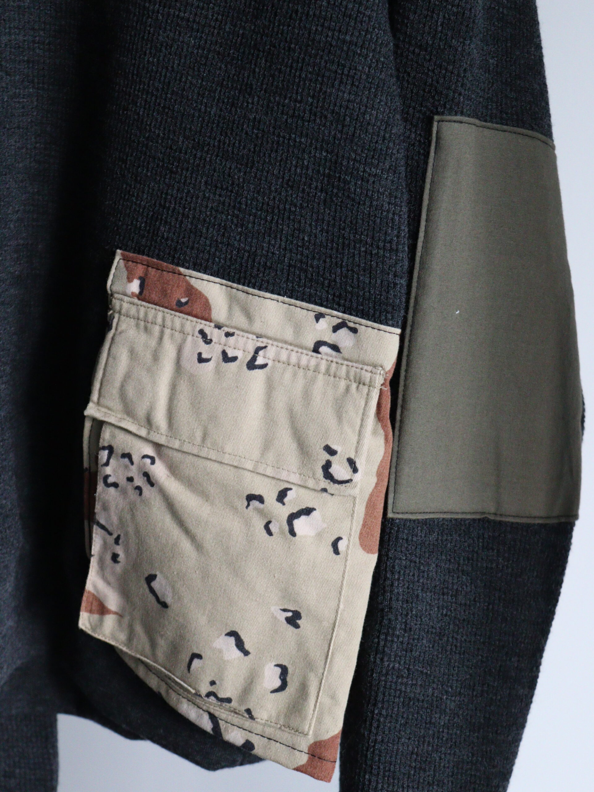 SUNSEA / Army Patch Thermal , Grunge Check Pants | IDEAL