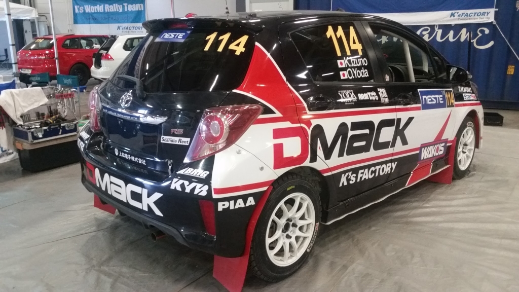 NCP131ヴィッツ用マフラー発売開始＆重大発表 | K's Rally Express