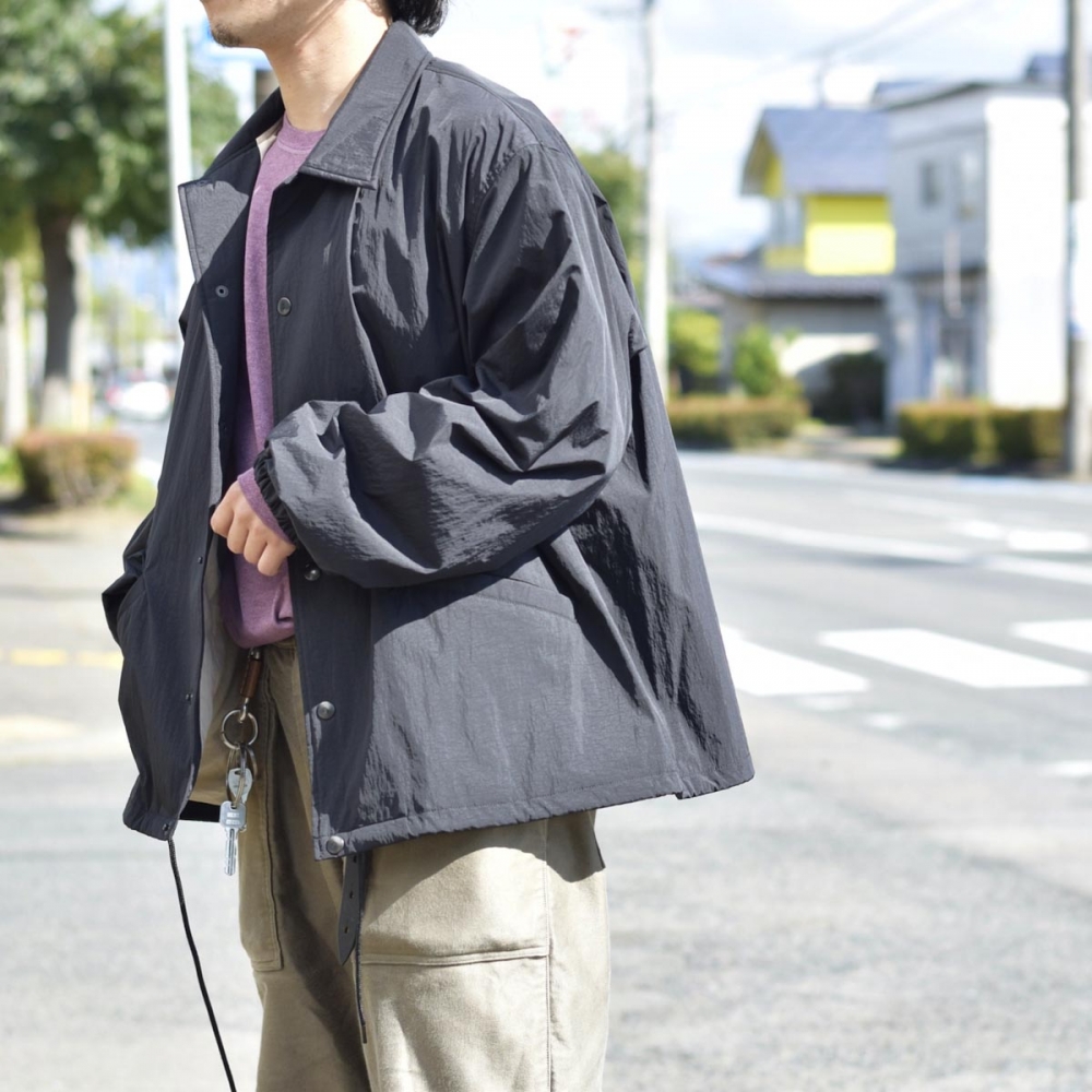 UNUSEDのコーチジャケット、早速グッと来ています。 | 1989 Men's Blog