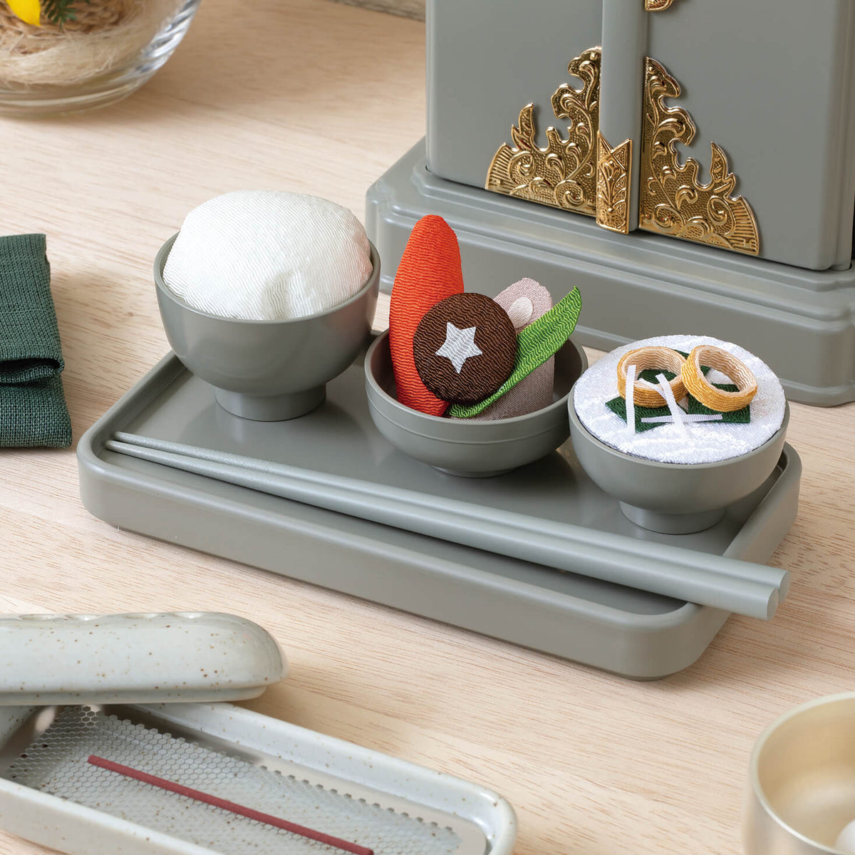 お供え皿】風雅 略式仏膳 SB71 – 祈り百貨店