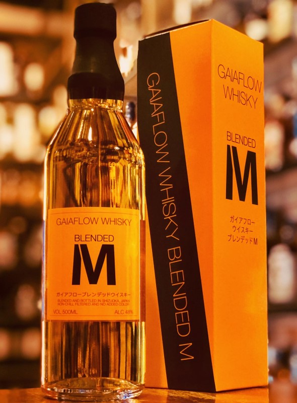 ガイアフローウイスキー ブレンデッドM 静岡蒸留所 500ml 48%|伊勢屋