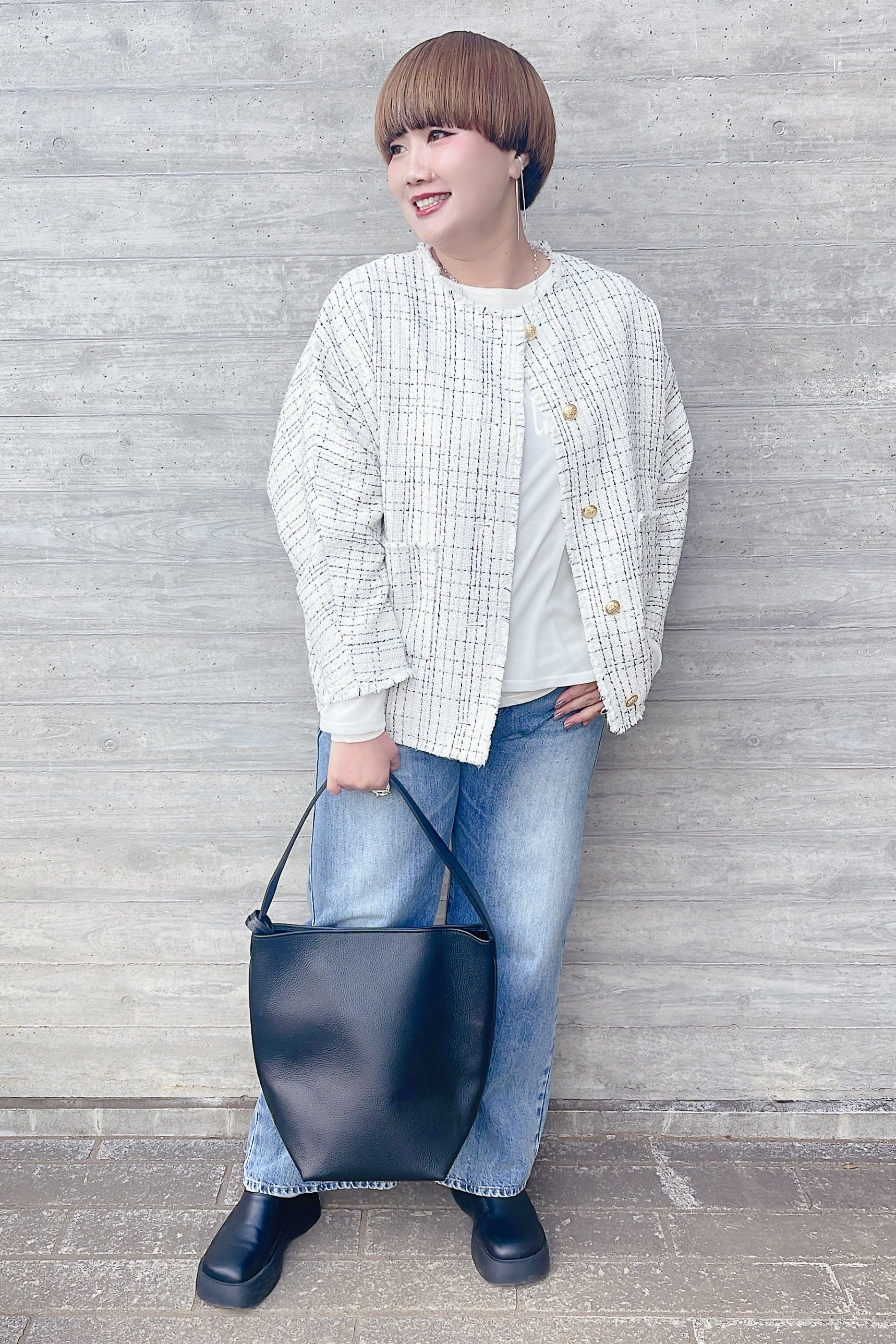 Dignite Collier】ツイードジャケット/80267039