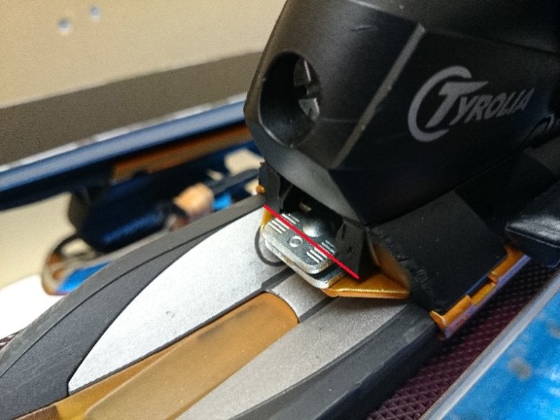 ファンスキー99cm Carving チロリア調整ビンディング ファンスキー99cm