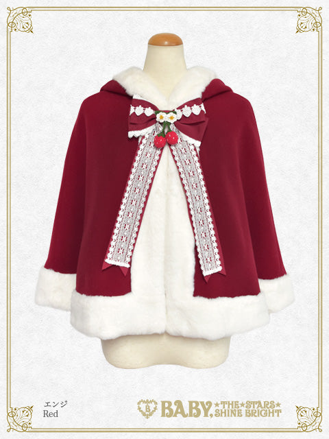 ゆらゆらいちごのうさみみファーケープ – BABY, THE STARS SHINE BRIGHT