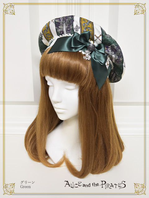 St.Lily Wolf～狼騎士と百合の誓い～柄ベレー帽 – BABY, THE STARS