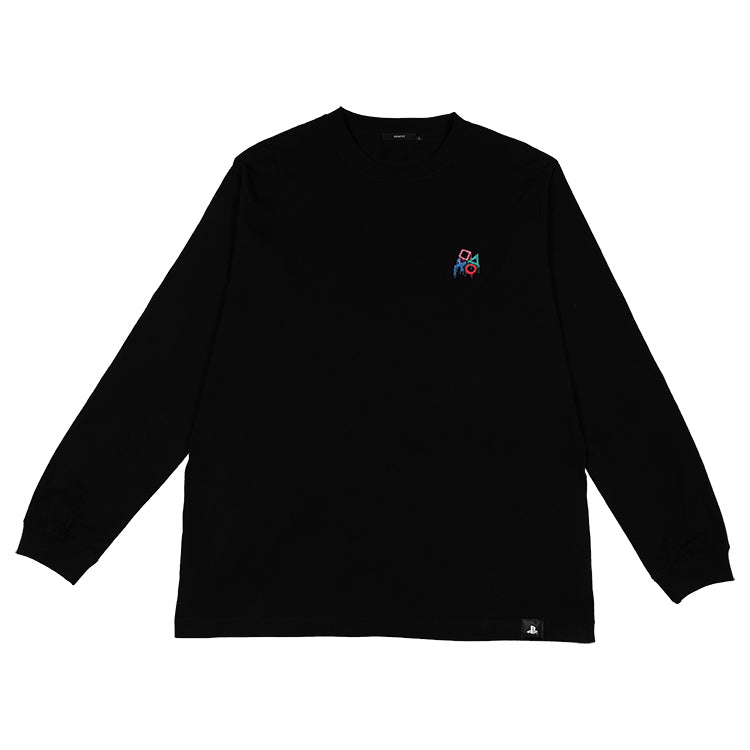 ワンポイント刺繍 ロンT（スプレーアート） / PlayStation™ – GRAPHT