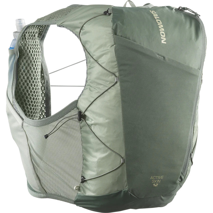 SALOMON ACTIVE SKIN 12 SET ユニセックス ランニングベスト（フラスク