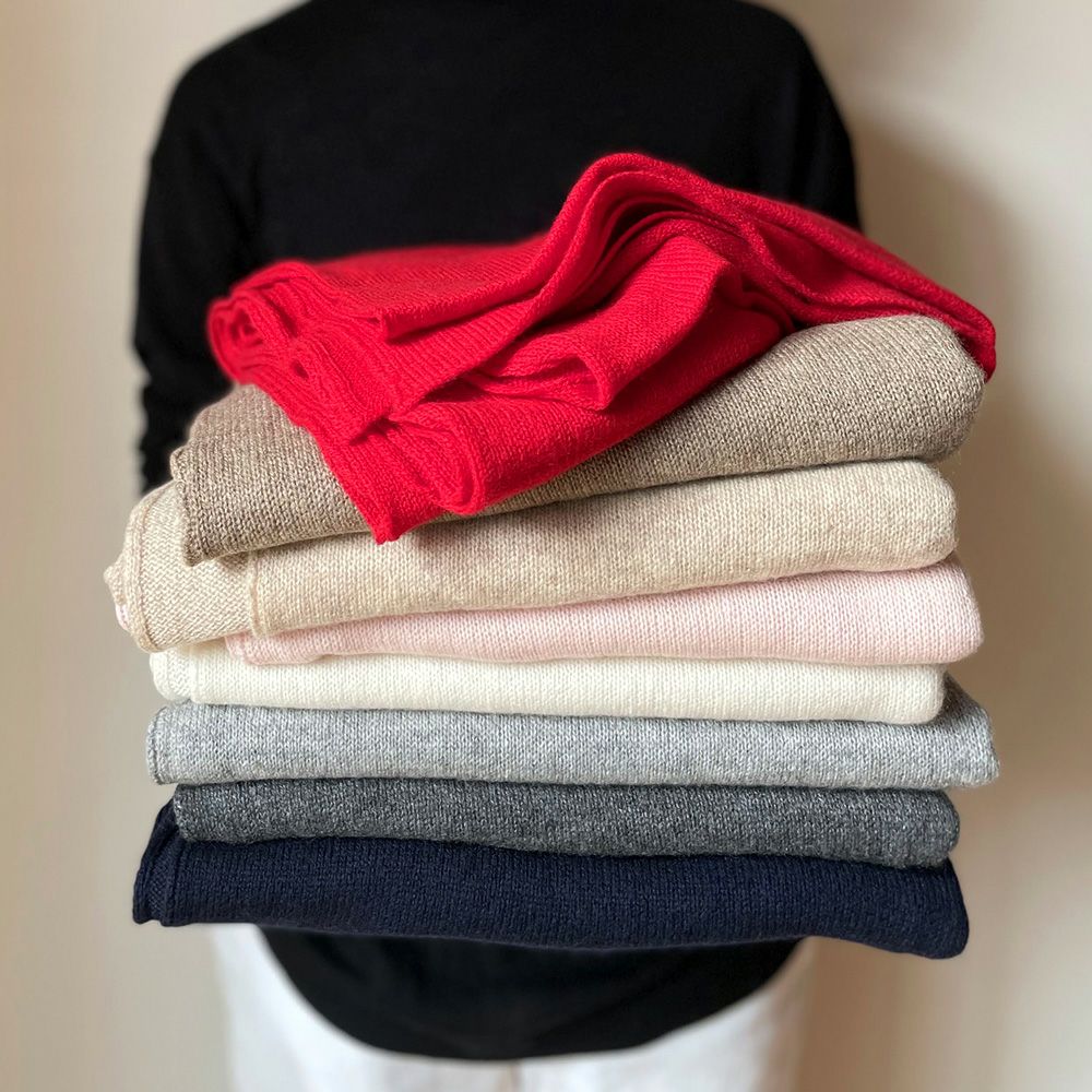 ANSPINNEN(スピネン)】スーパーファインソフトカシミア ハンドフレーム