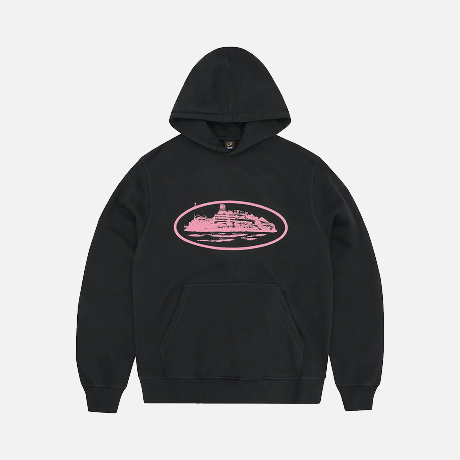 Corteiz RTW Alcatraz V2 Hoodie - Black / Pink