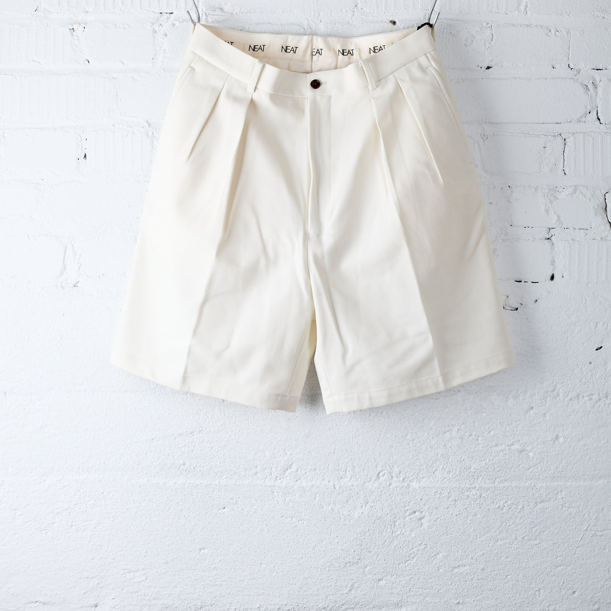 neat | neat chino shorts white – stuf|f-official
