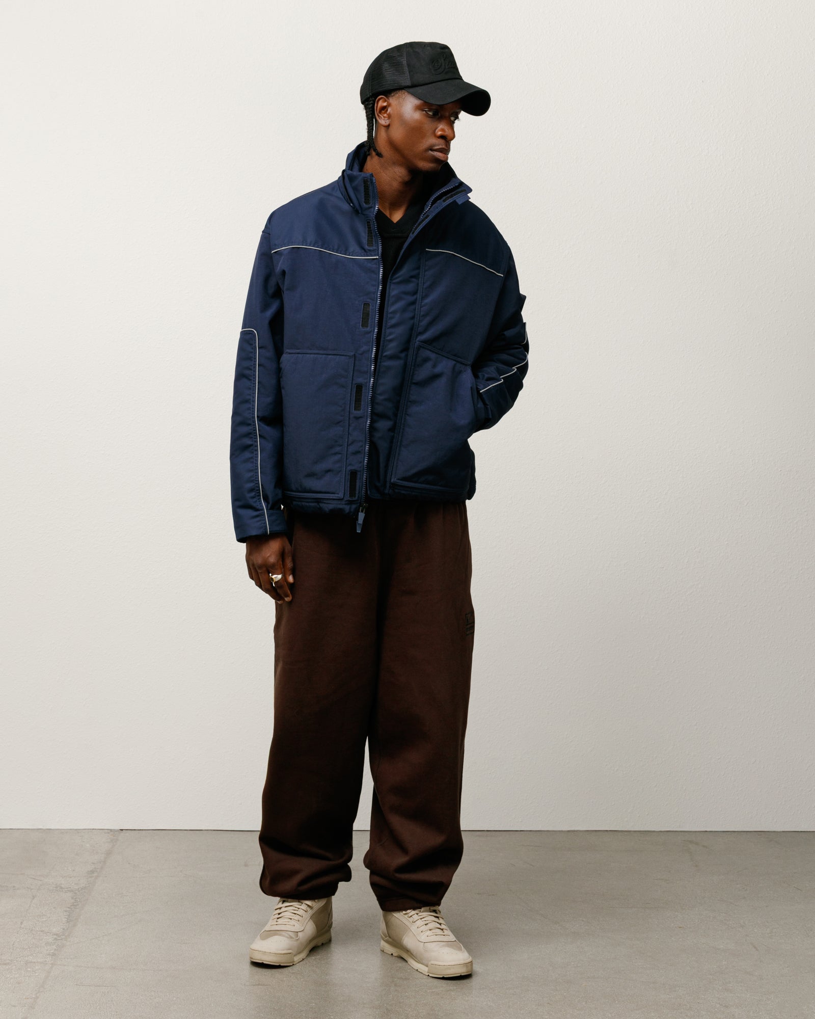 Stüssy & Nike Primaloft® Utility Jacket – Obsidian | Outerwear