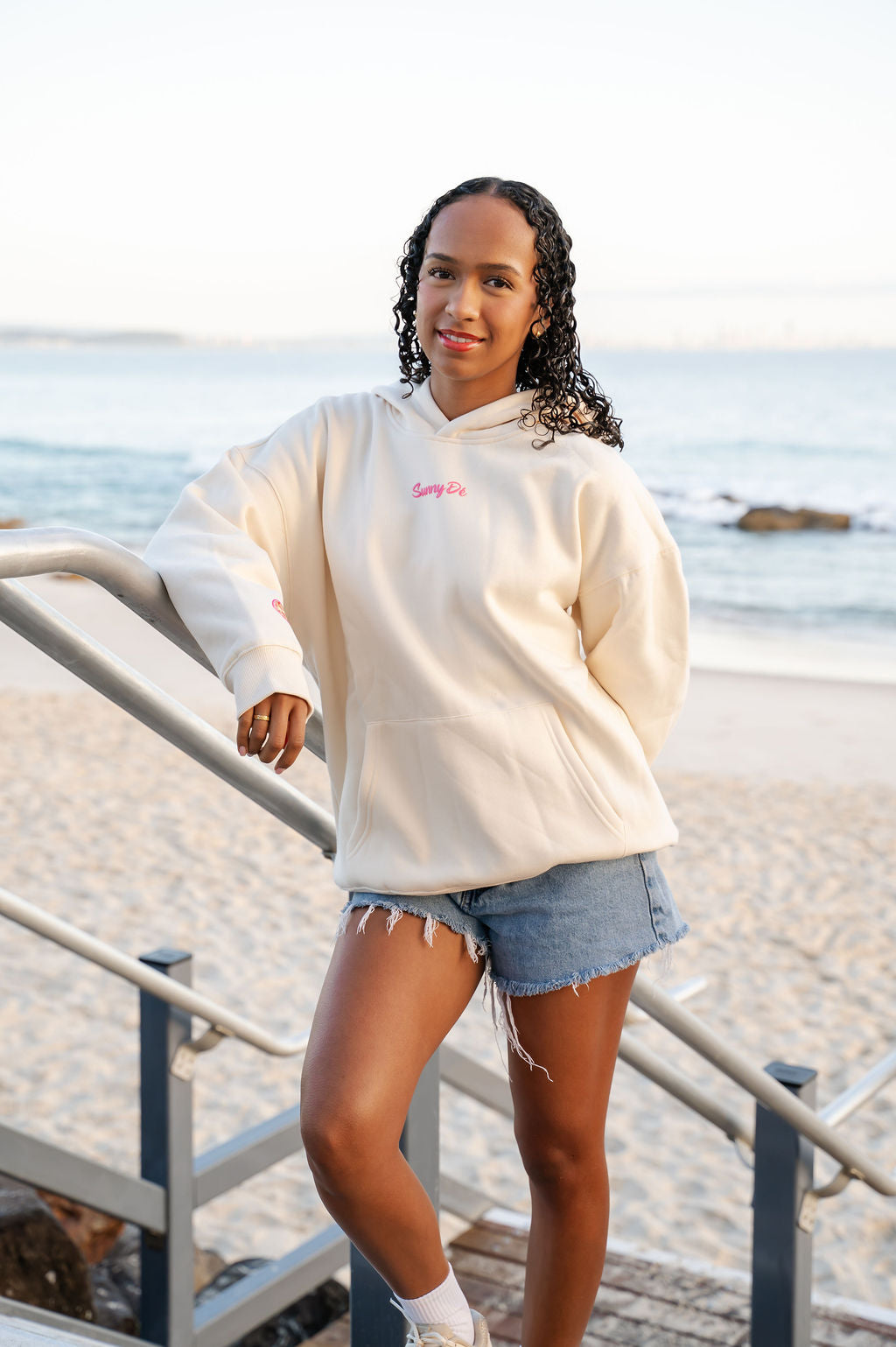 Sunny Dé Solar Kiss Hoodie - Cream – Sunny De