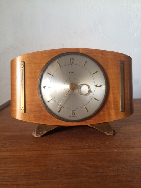 UKビンテージ METAMEC クロック 置時計 ミッドセンチュリー・デザイン