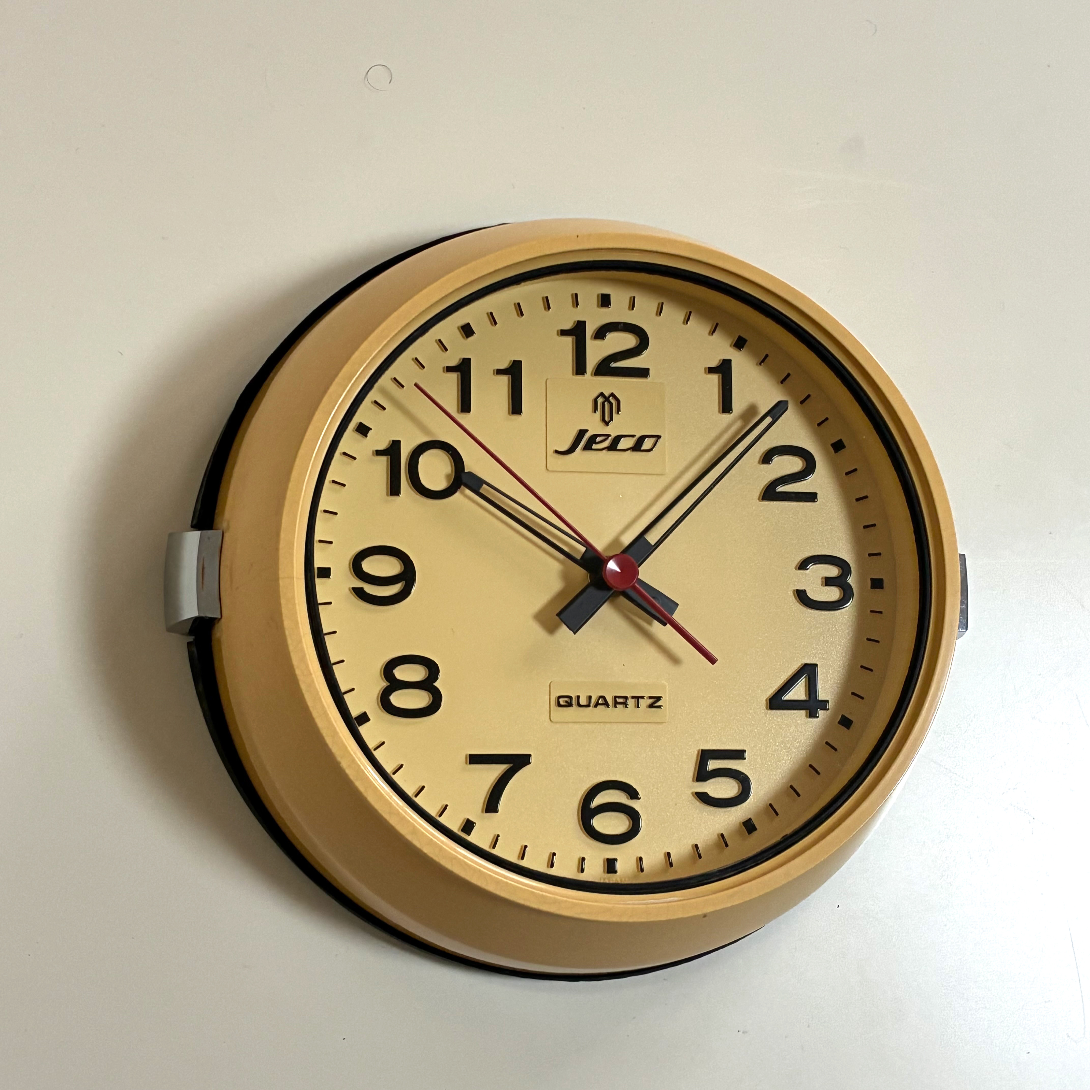 国産 ジャパン ヴィンテージ 船舶時計 JECO ウォールクロック 掛け時計