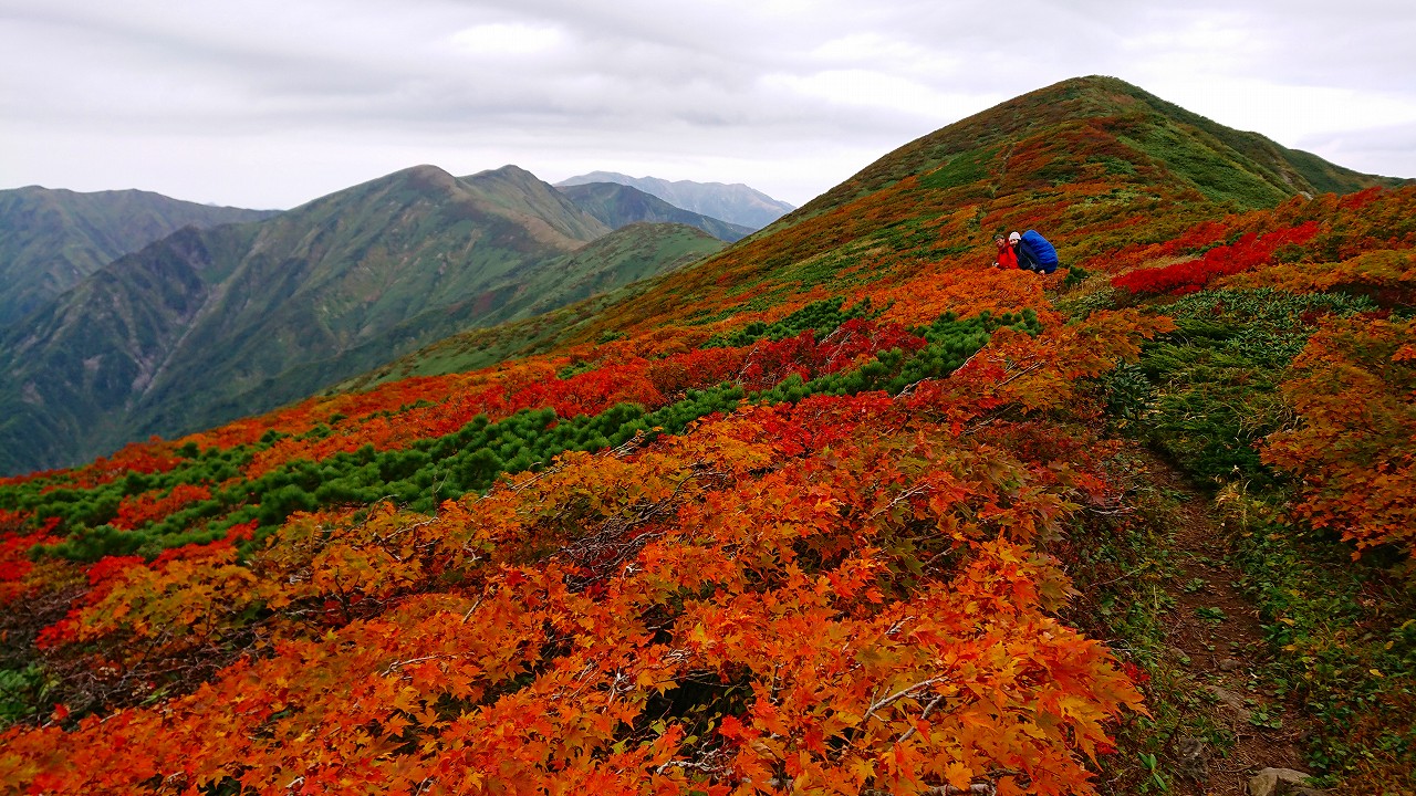 朝日連峰縦走(障子ヶ岳～大朝日岳)