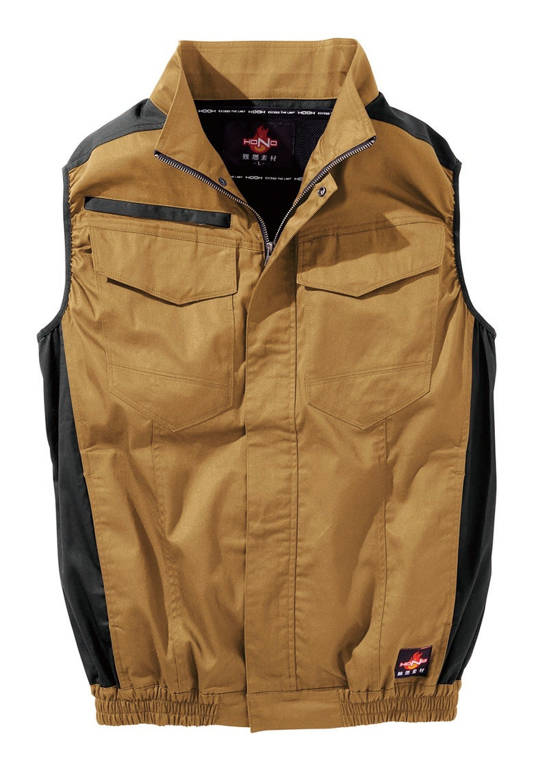 HOOH V4299 HONO 快適ウェア 難燃ファン付き ベスト S～10L | 作業服と