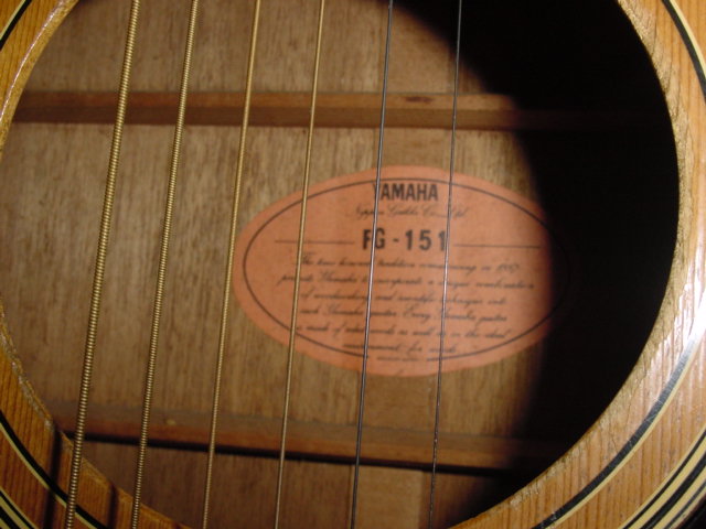 採集本能＠Guitars FG-151