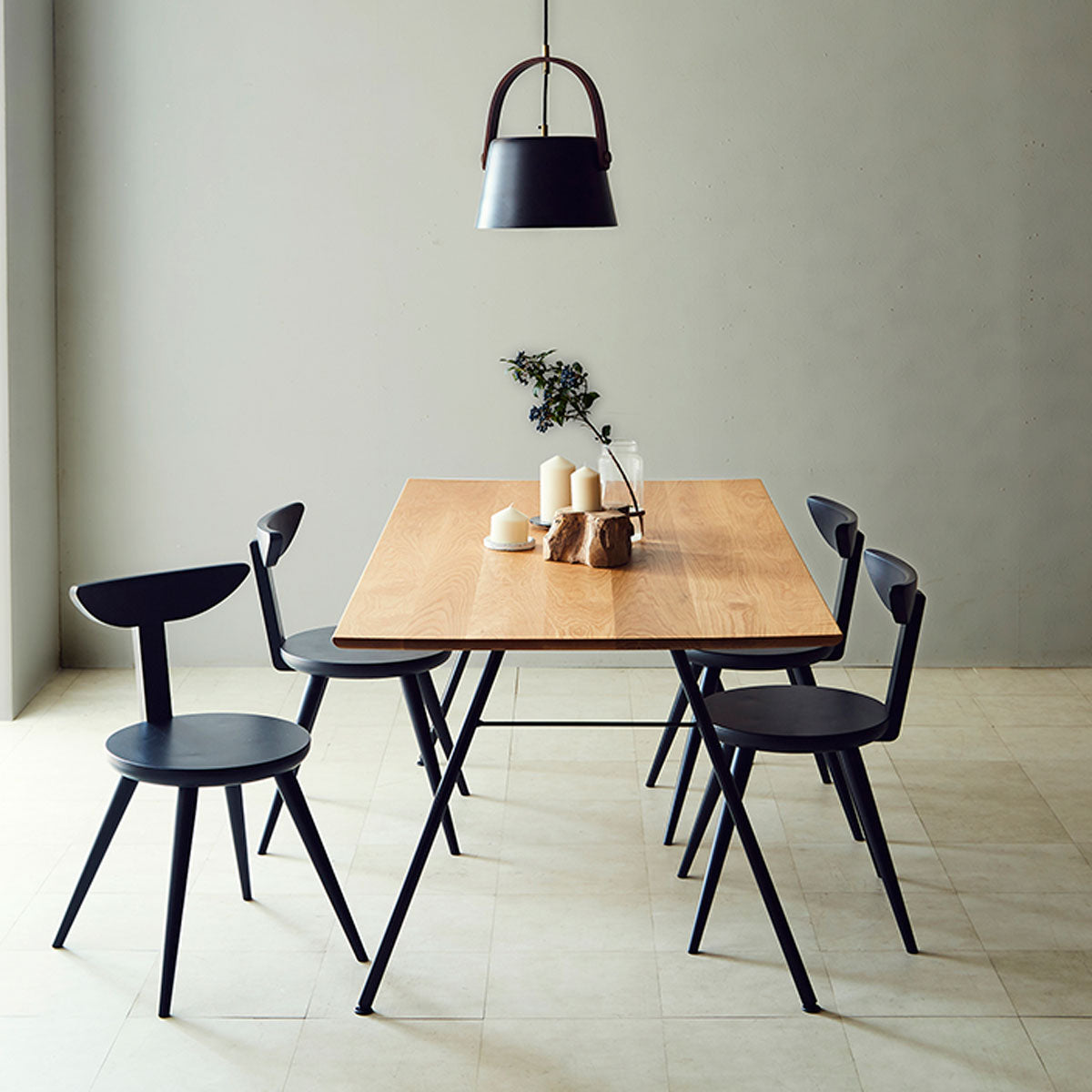 ボートⅢ ダイニングテーブル 幅165cm