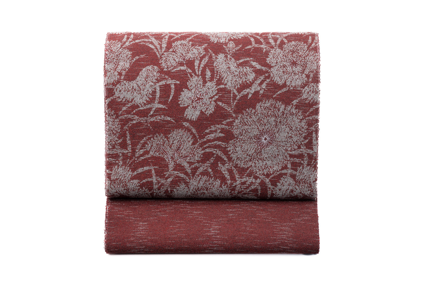 生産限定品【松皮染（九寸名古屋帯）風姿柄/上品綟＋型染め】| 仙福屋宗介