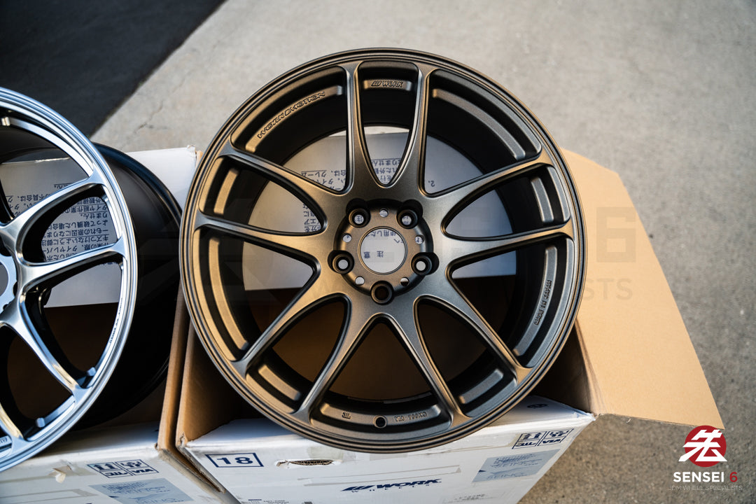 Work Emotion CR Kiwami / 18x9.5 +12 / 5x114.3 / Matte Bronze (AHG