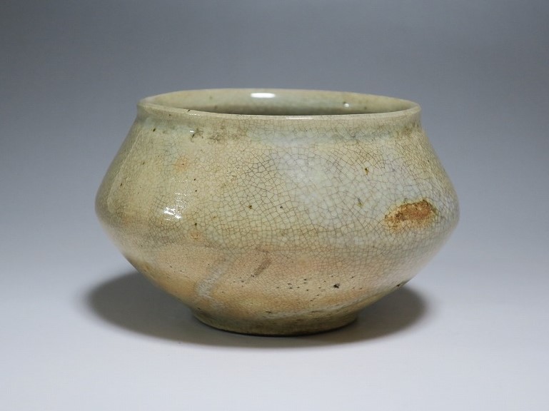 仙遊洞 李朝 塩笥茶碗