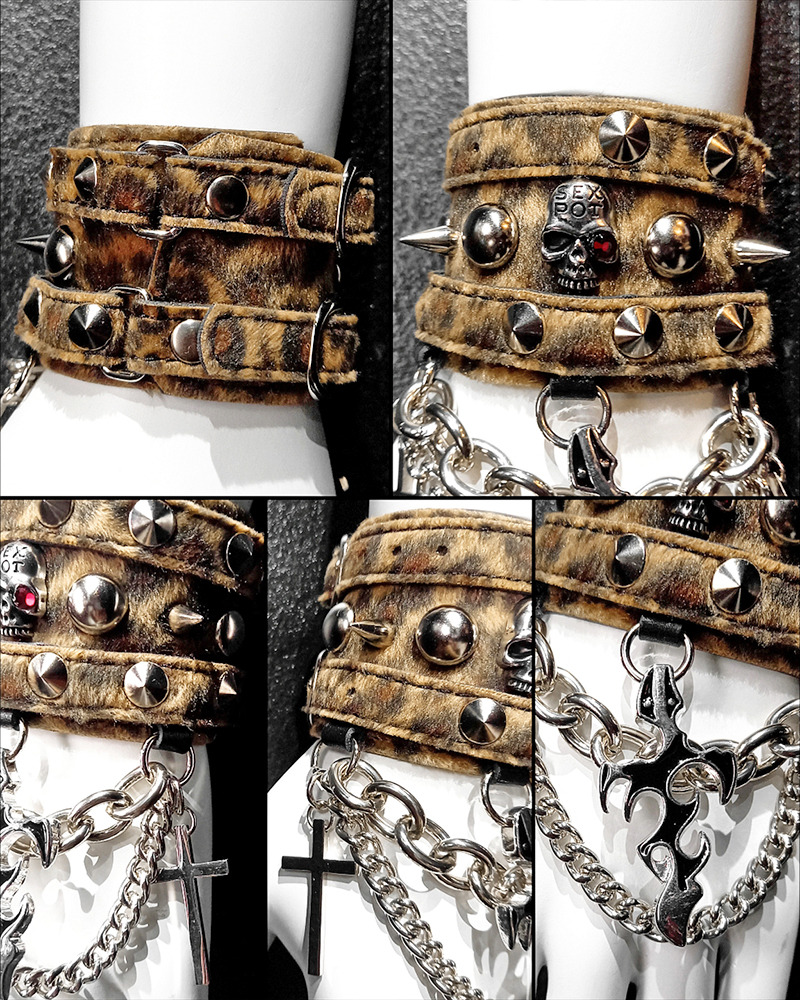 SEXPOT TOKYO 限定カスタム】CUSTOM CROSS ベルト リストバンド BLD