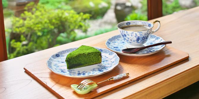 高級抹茶のスイーツを日本庭園とともに！東近江「茶ろん 坪六」｜茶ろ