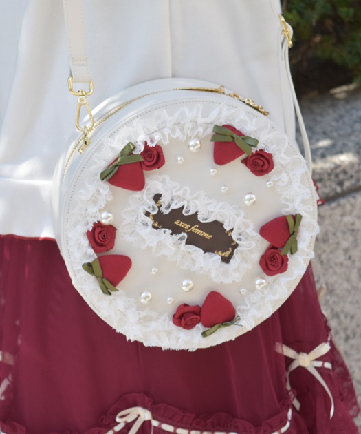 ローズケーキモチーフバッグ | axes femme | axes femme online shop