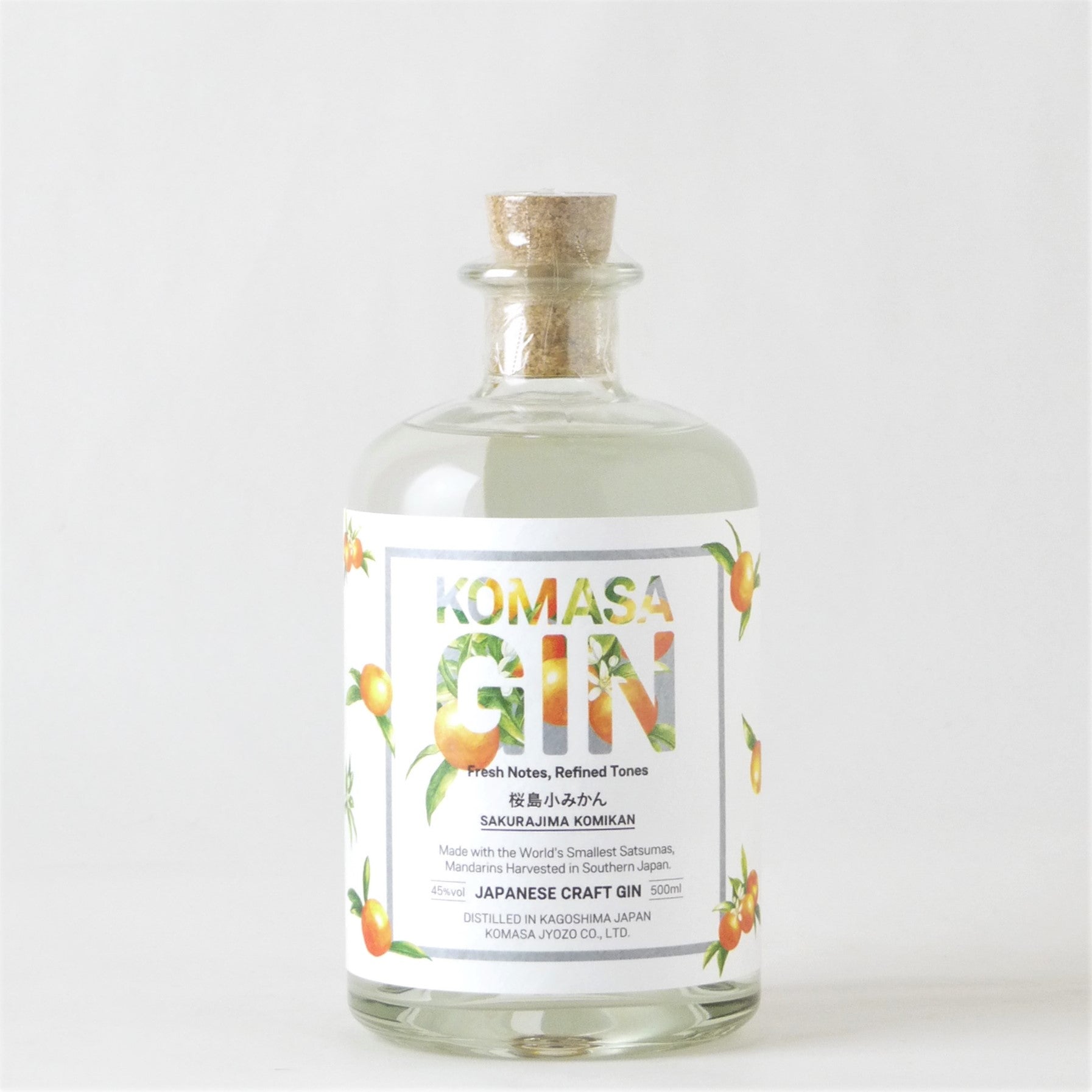 KOMASA GIN 桜島小みかん – buzaemonオンラインストア