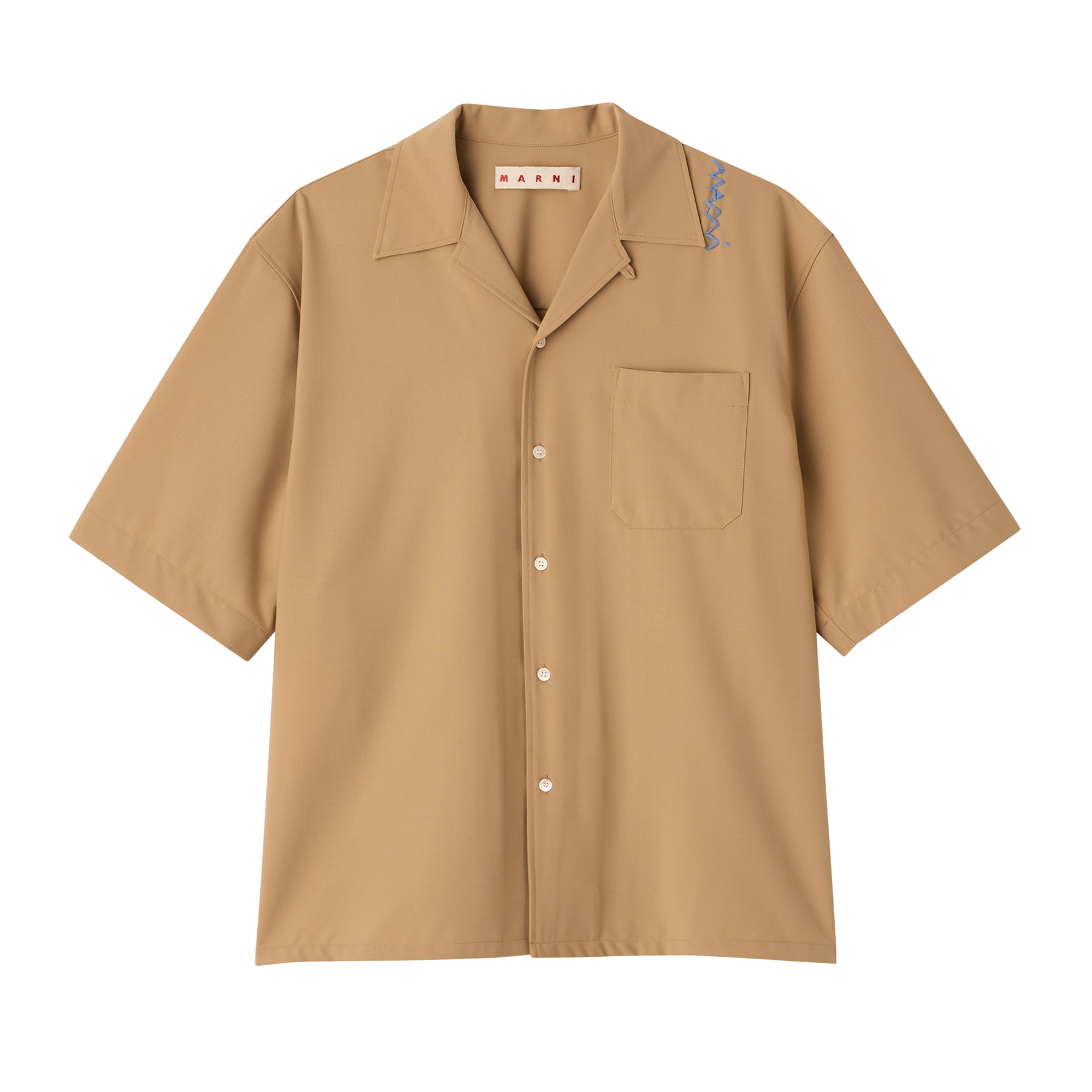 マルニ】ウール混ボウリングシャツ – GQ SHOP