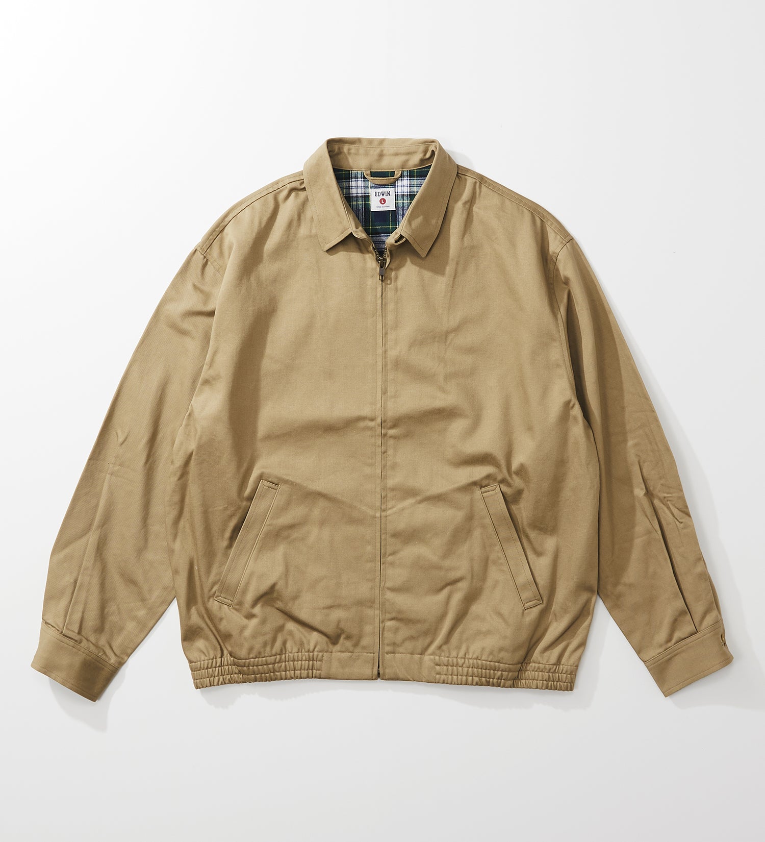 ZIP UP JKT Beige – EDWIN CONCEPT SHOP
