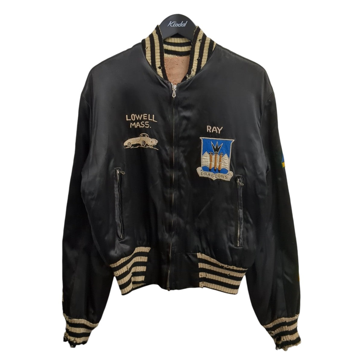 VINTAGE(ヴィンテージ) 50s GERMANY スーベニア サテンスカジャン