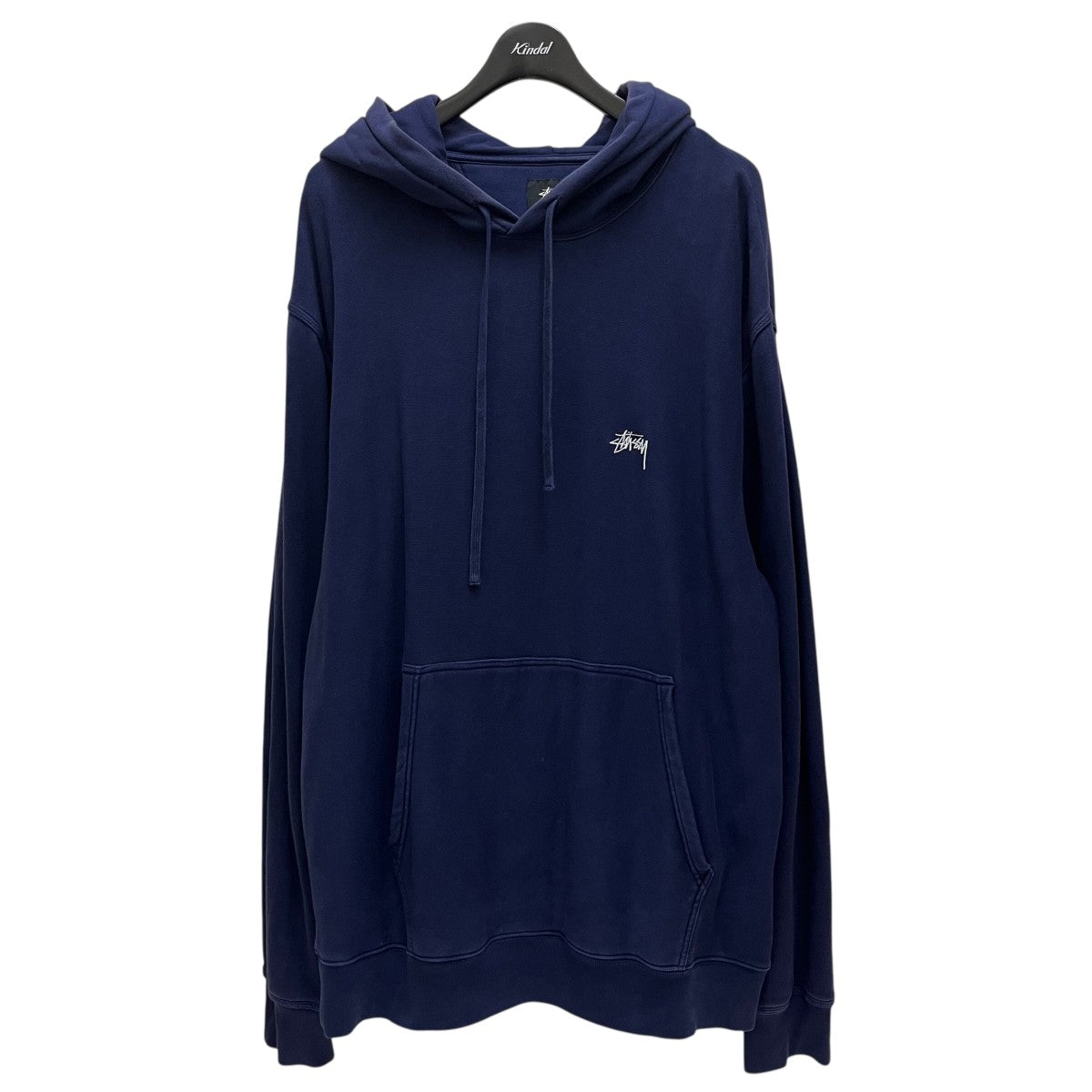 stussy(ステューシー) プルオーバーパーカー ネイビー サイズ XXL