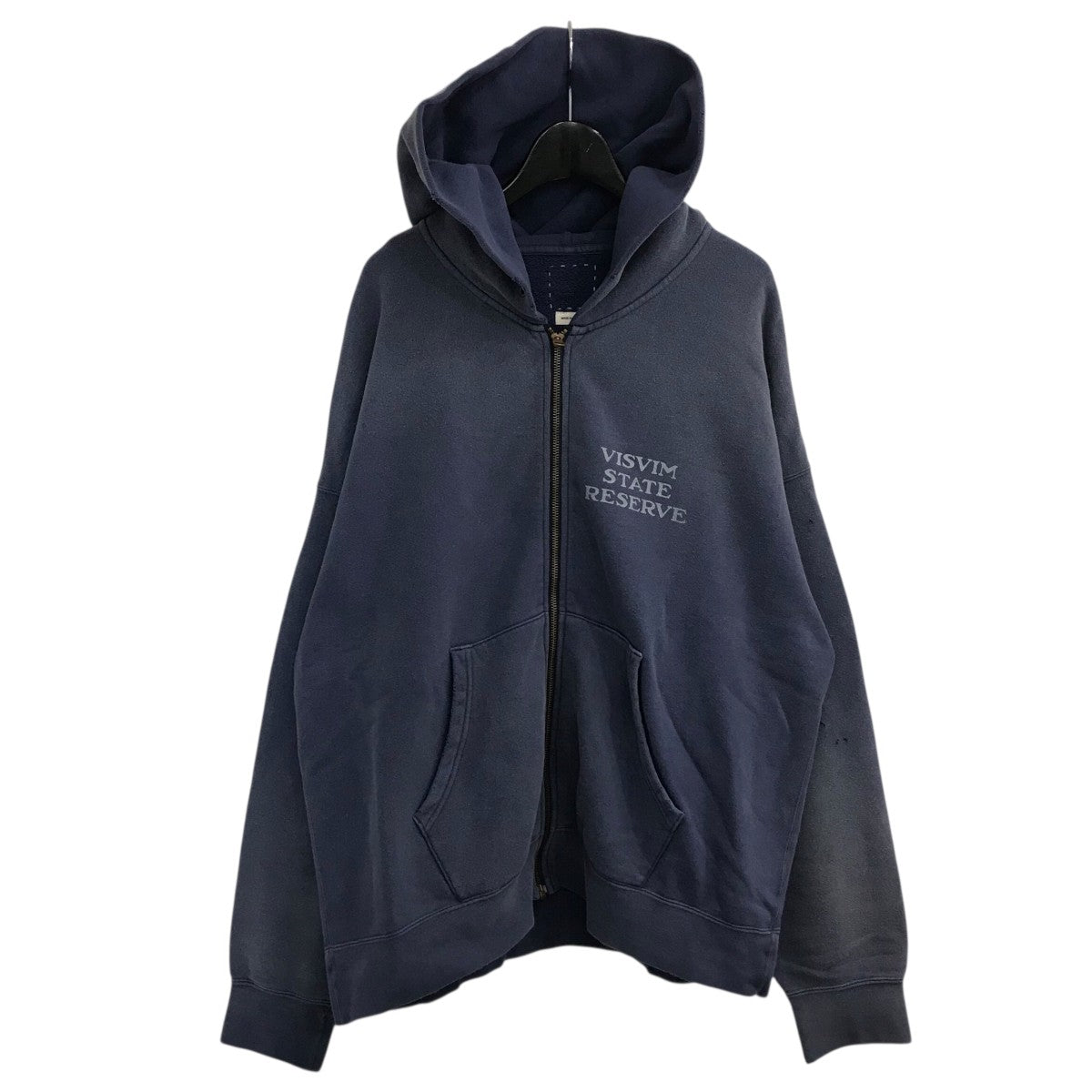 VISVIM(ビズビム) 24AW「JUMBO SB HOODIE F．Z． CRASH」ヴィンテージ