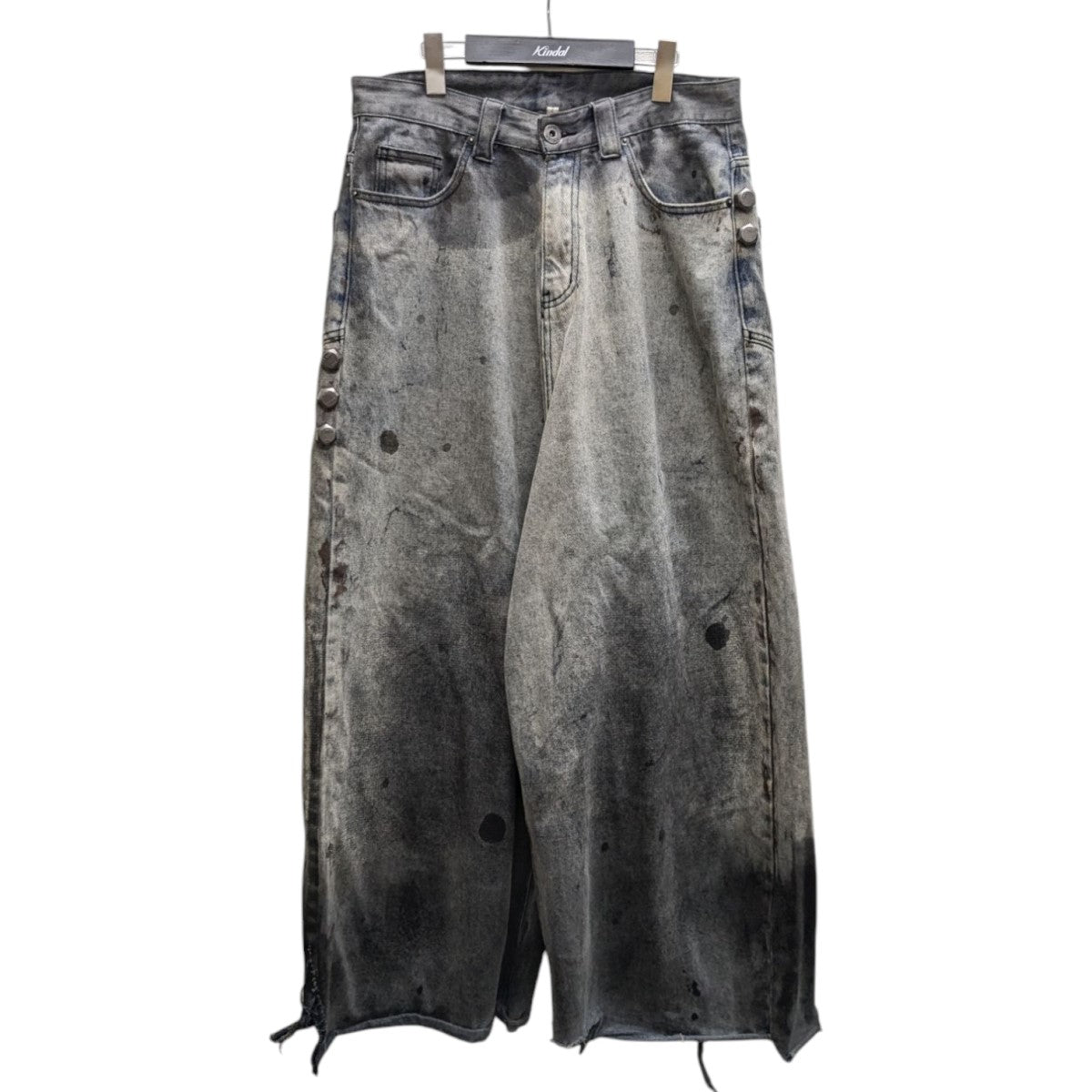 LATUI ATELIER(ラトゥイ アトリエ) RAIN-WALKER JEANS S ユーズド加工