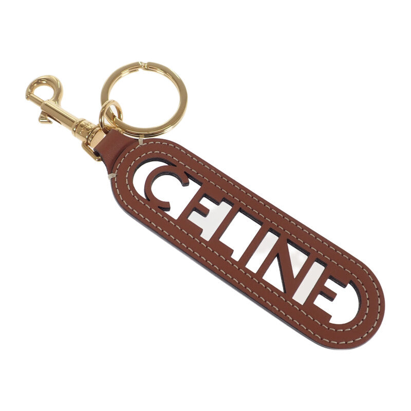 セリーヌ CELINE パンチング キーリング チャーム ロゴ 49I733DSD.04LU