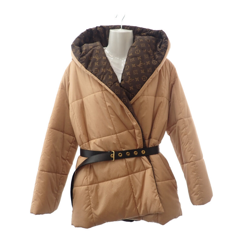 ルイヴィトン LOUIS VUITTON ショートピローパファーラップコート 34