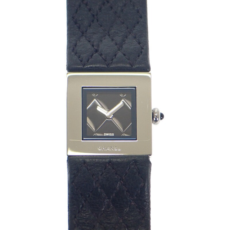 シャネル CHANEL マトラッセ H0116 腕時計 ステンレススチール レザー
