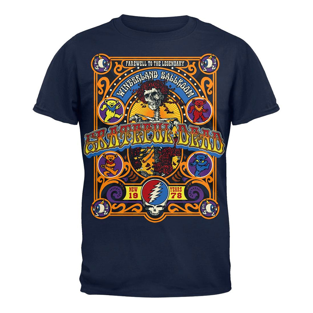 Grateful Dead - Closing of Winterland T-Shirt (Men) – Joe