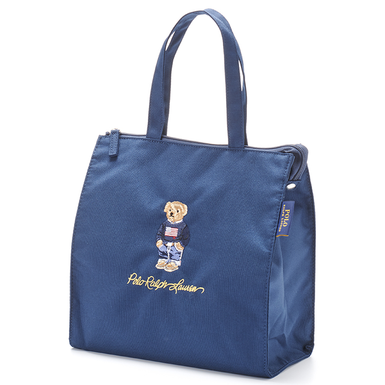ポロ ラルフ ローレン］トートバッグ（11806008Aネービー