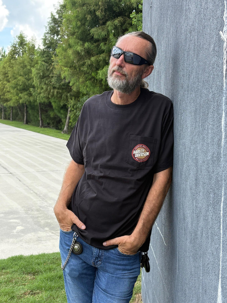 Savannah Harley-Davidson custom Men's H-D Superior pocket tee