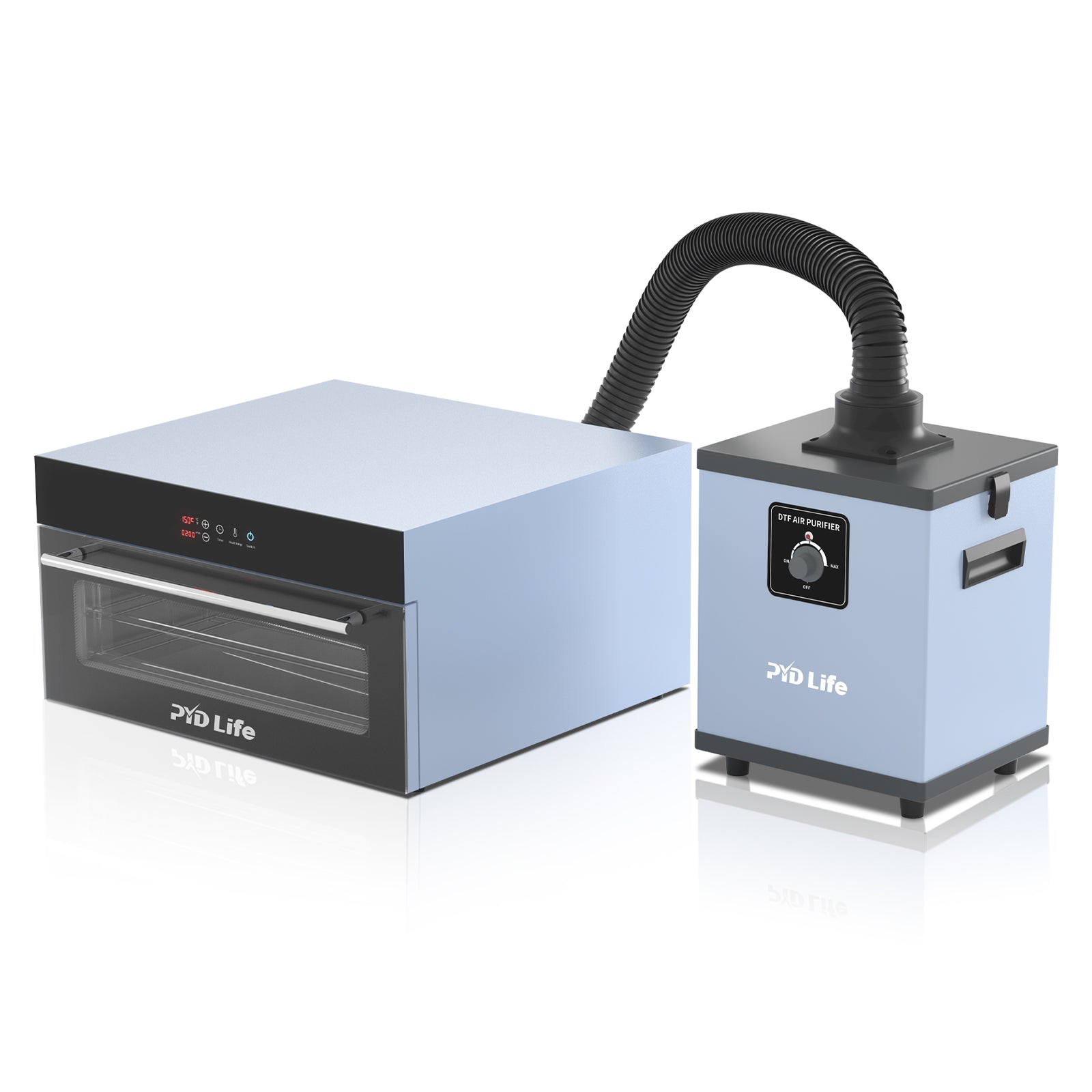 DTF Curing Oven Dryer 3-layer A3 A4 with Fume Extractor for DTF