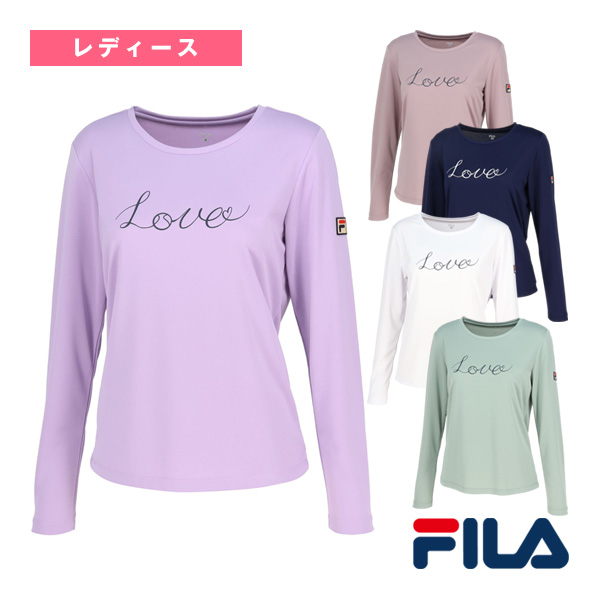 フィラ ウェア（レディース） ]グラフィックロングスリーブTシャツ