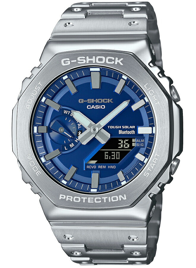 G-SHOCK フルメタル ブルーアクセント GM-B2100AD-2AJF メンズ
