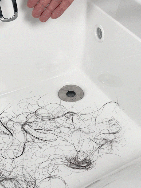 HUBATH | ヒューバス 洗面台マグネットヘアーキャッチャー｜浴室