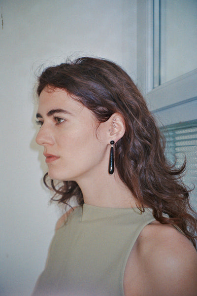 Maryam earrings - Black – Sisi Joia