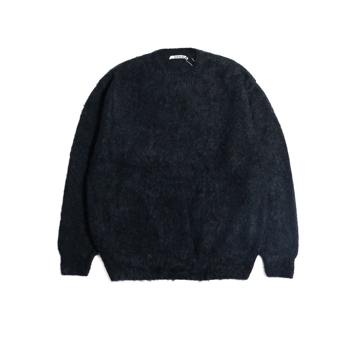 AURALEE 「BRUSHED SUPER KID MOHAIR KNIT P/O - INK BLACK」 – SISTER
