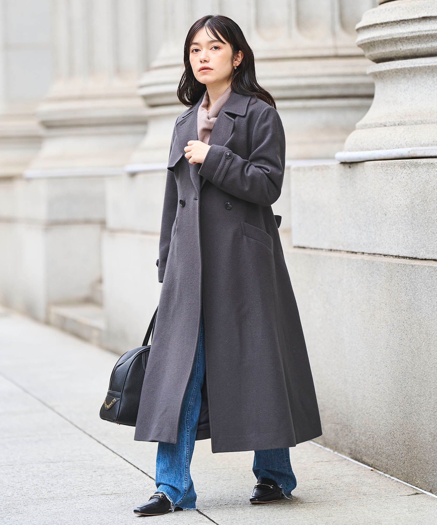 2WAY】 ウールトレンチフレアコート – Sirin Online Store