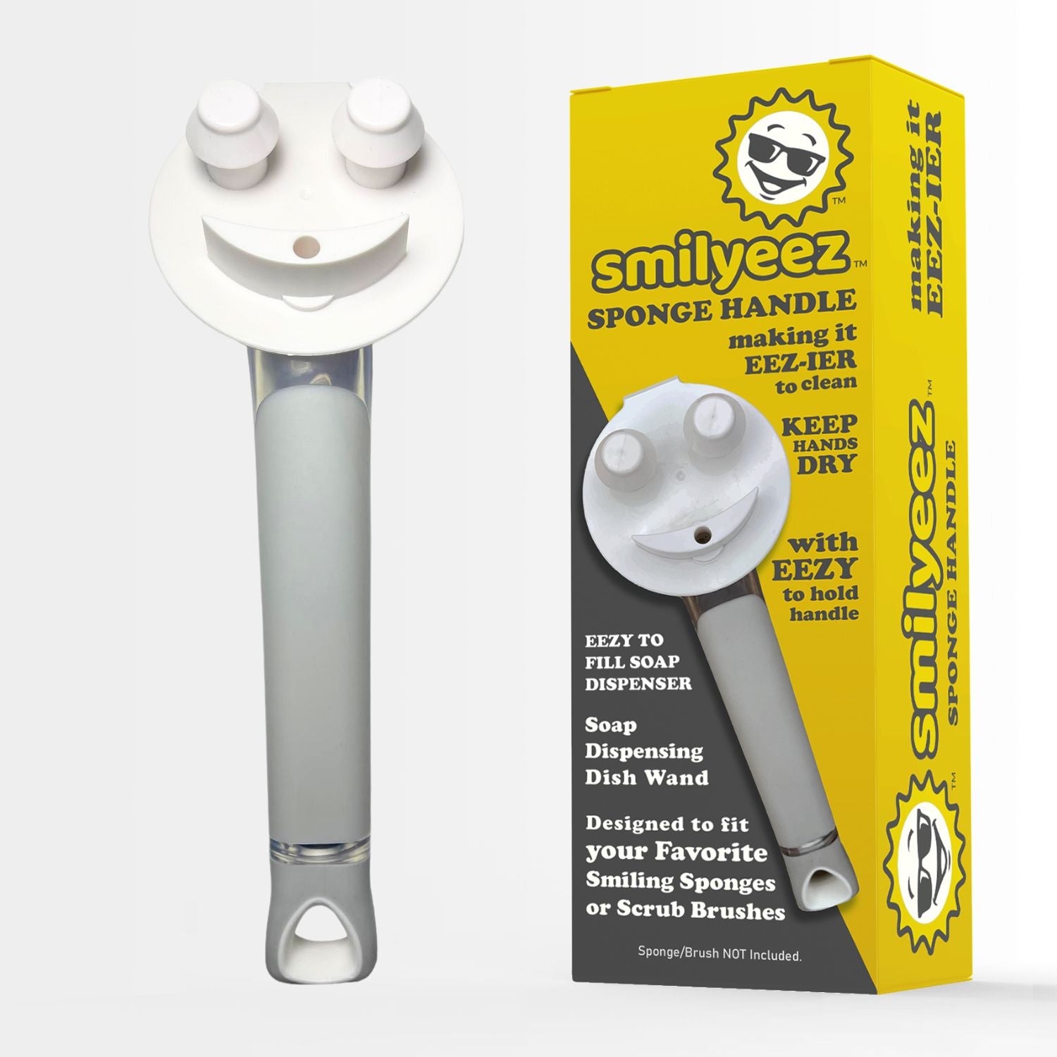 The Original Smiling Handle with Soap Dispensing for use with SCRUB DA